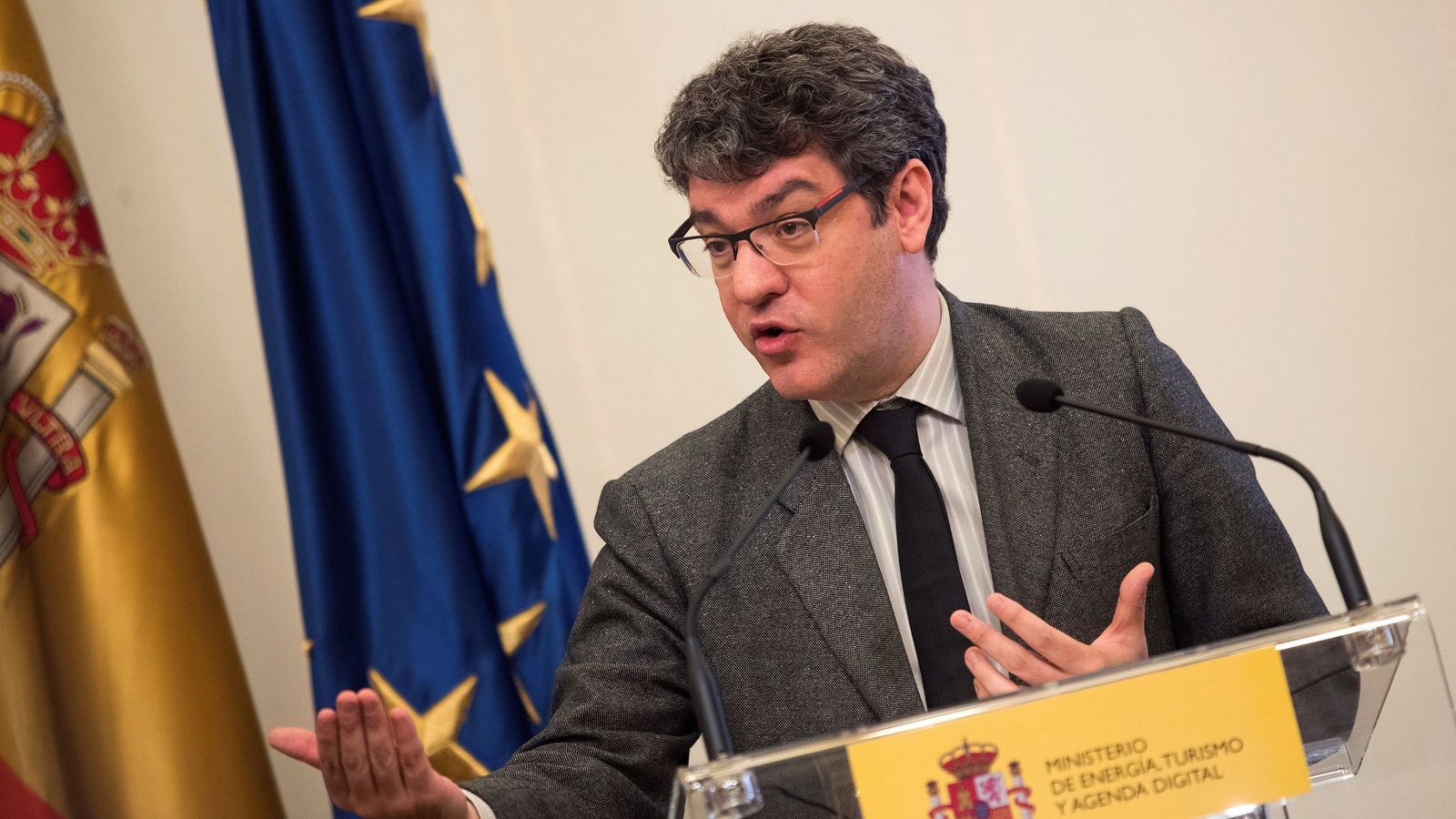 Foto: El ministro de Energía, Turismo y Agenda Digital, Álvaro Nadal. (EFE)