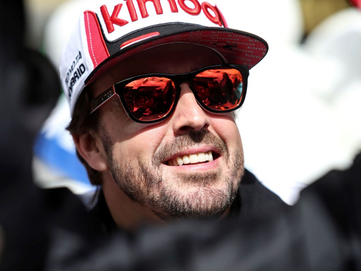 Foto: Fernando Alonso, durante las 24 Horas de Le Mans. (EFE)