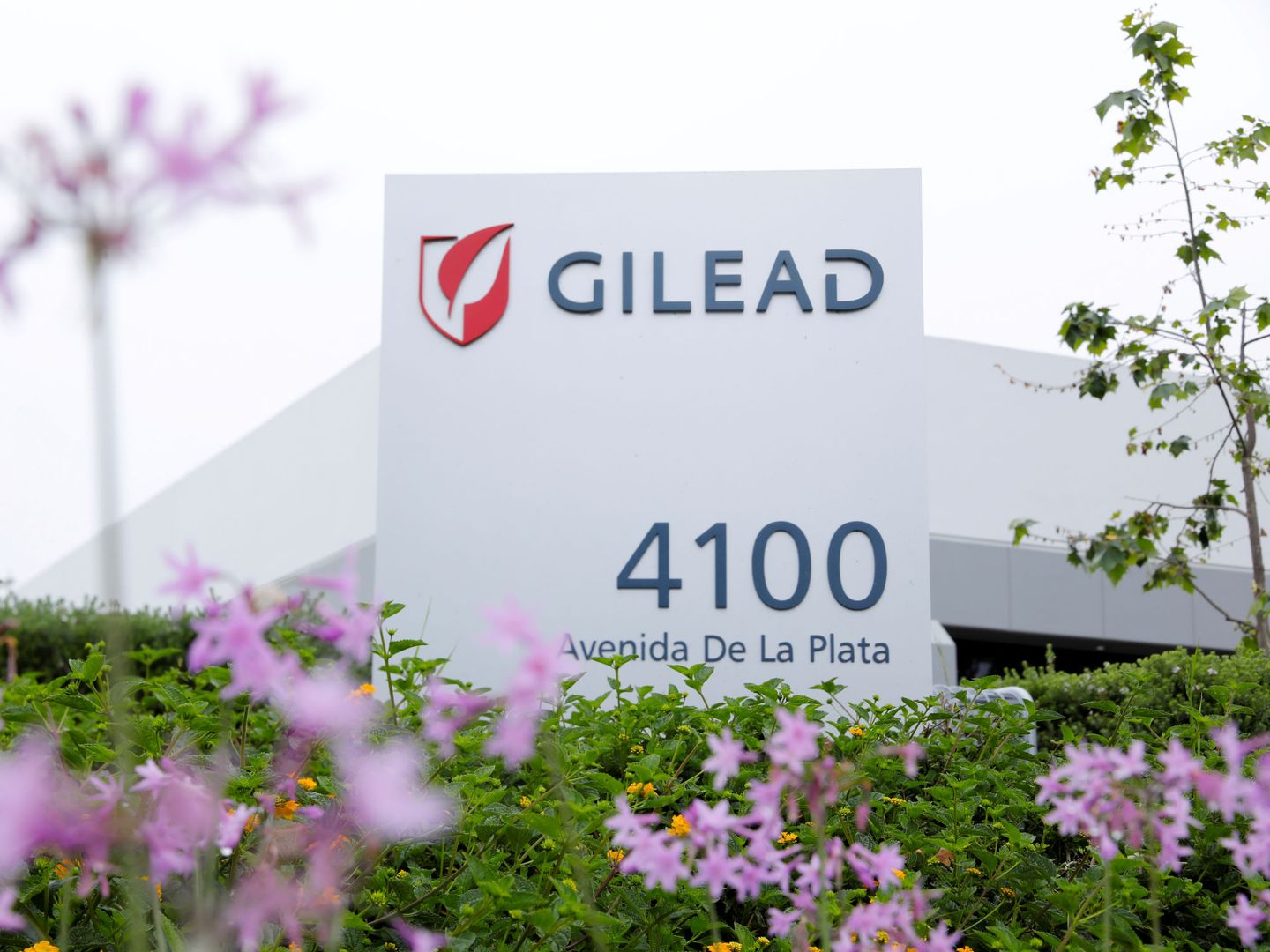 Oficinas de Gilead, en California. (Reuters)