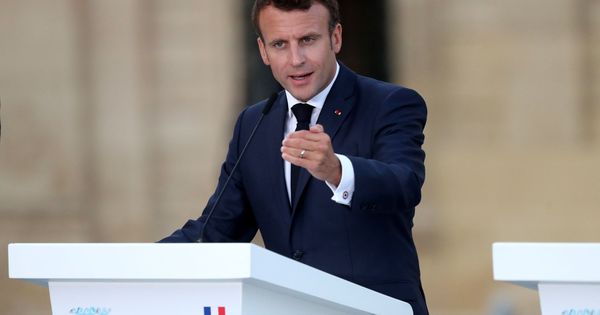 Foto: Macron. (Reuters)
