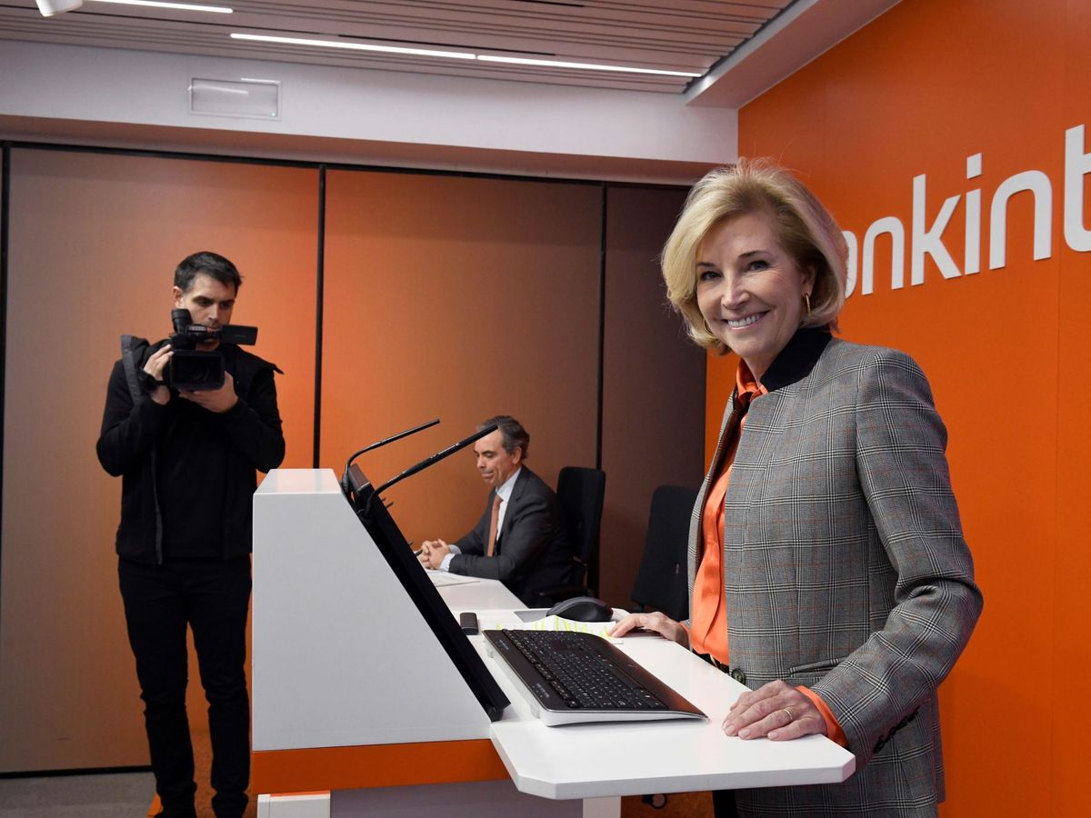 Foto: María Dolores Dancausa, CEO de Bankinter. (EFE/Víctor Lerena)
