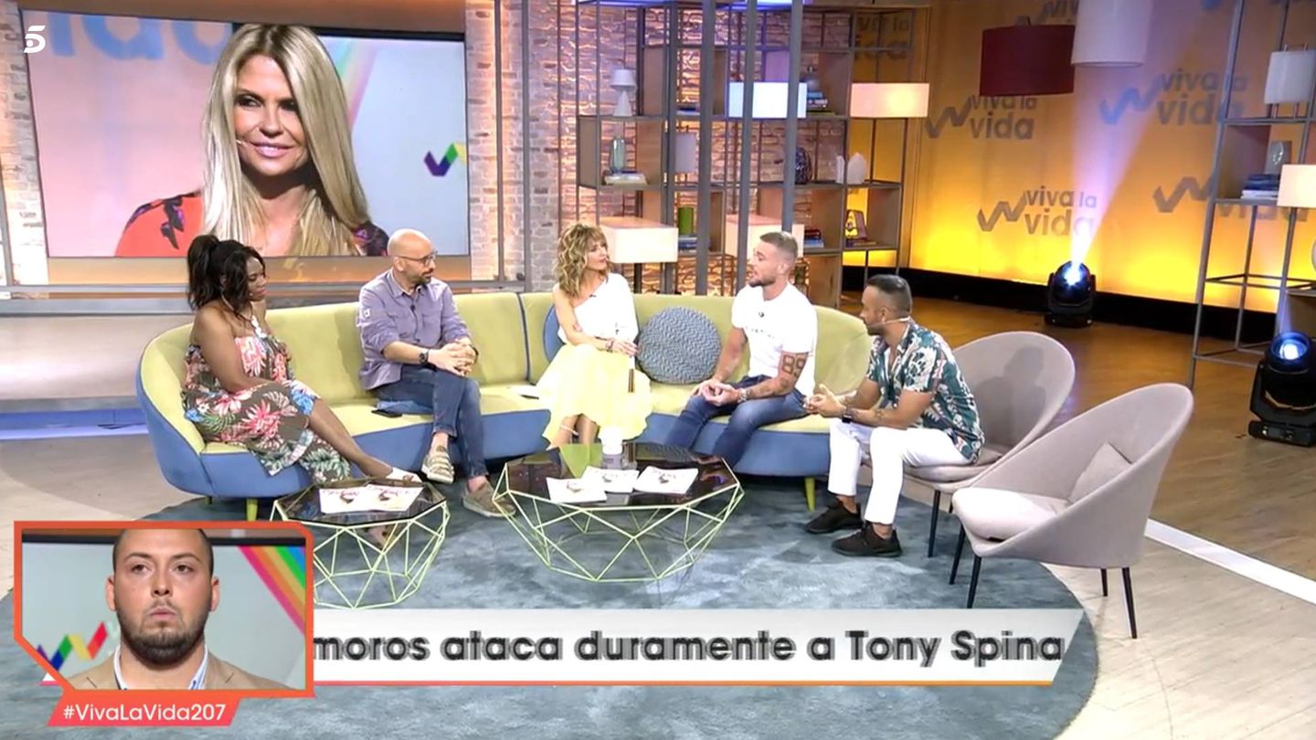Tony Spina, en 'Viva la vida'. (Telecinco)