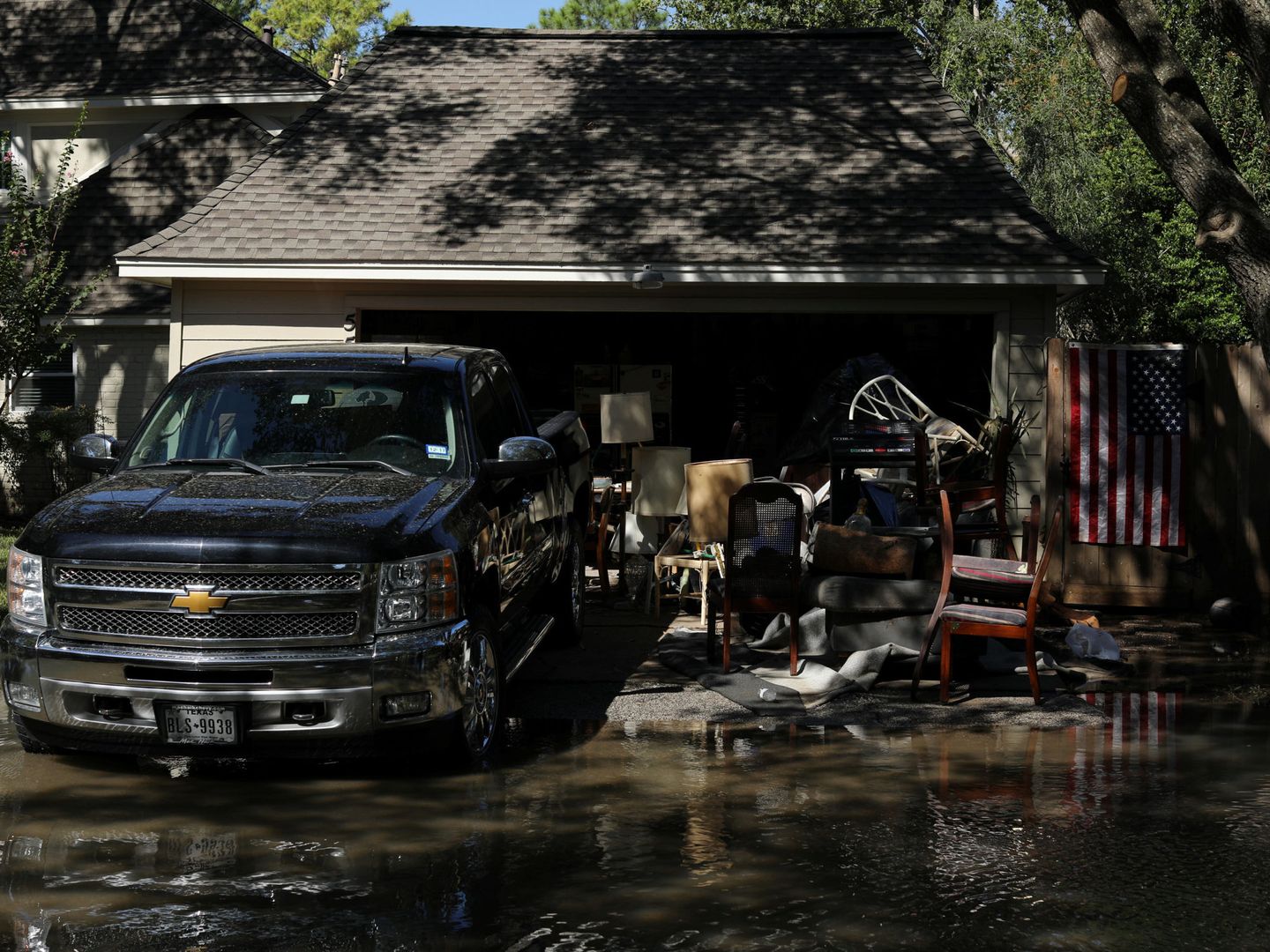 Consecuencias del huracán Harvey en Houston. (Reuters)