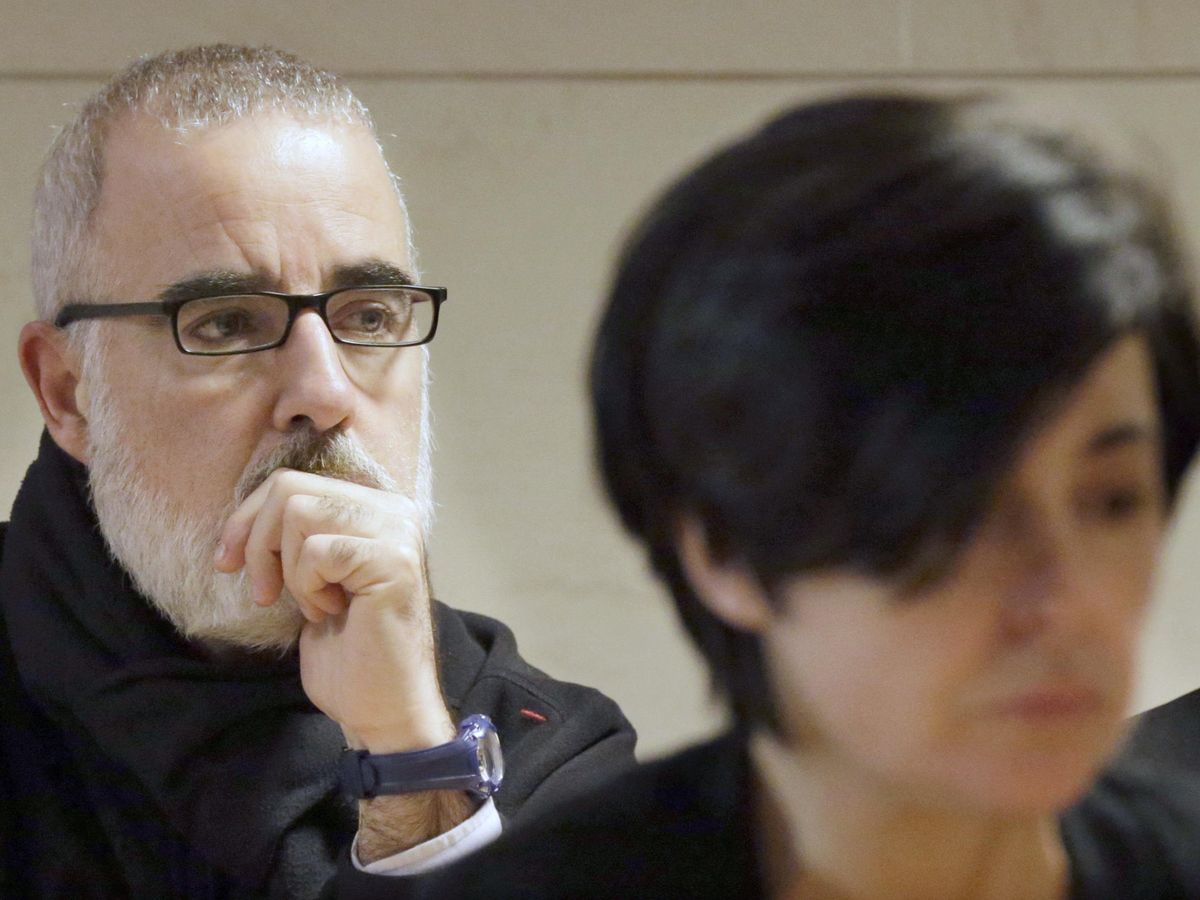 Foto: Rosario Porto y Alfonso Basterra durante el juicio por el asesinato de su hija Asunta (EFE)