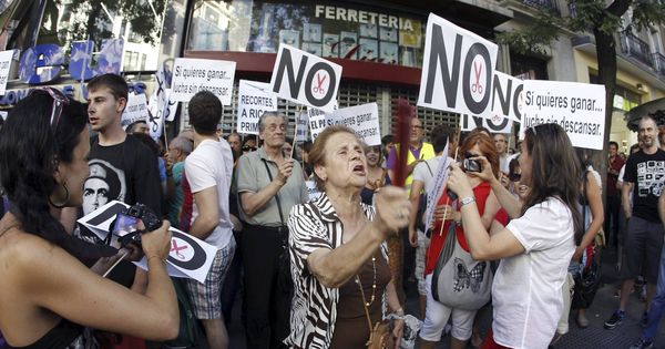Foto: Una manifestación en Madrid en 2012. (Efe)