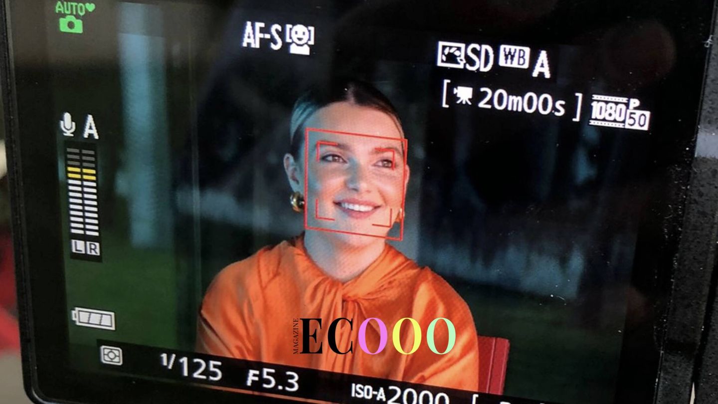 Sofía Bono, durante el rodaje de su documental. (Ecooo Magazine)