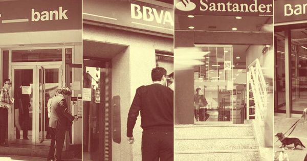 Foto: Oficinas de bancos españoles. (EC)