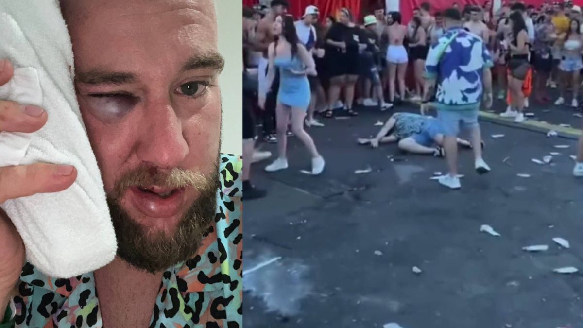 Denuncian una brutal paliza entre 4 personas a un joven en el Reggaeton Beach Festival de Barcelona