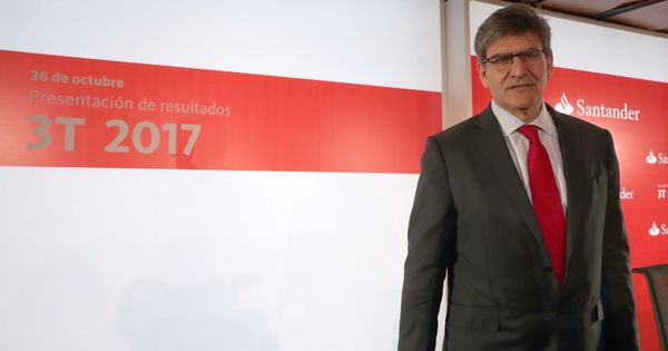 Foto: El consejero delegado del Santander, José Antonio Álvarez, en la presentación de los resultados del tercer trimestre. (EFE)