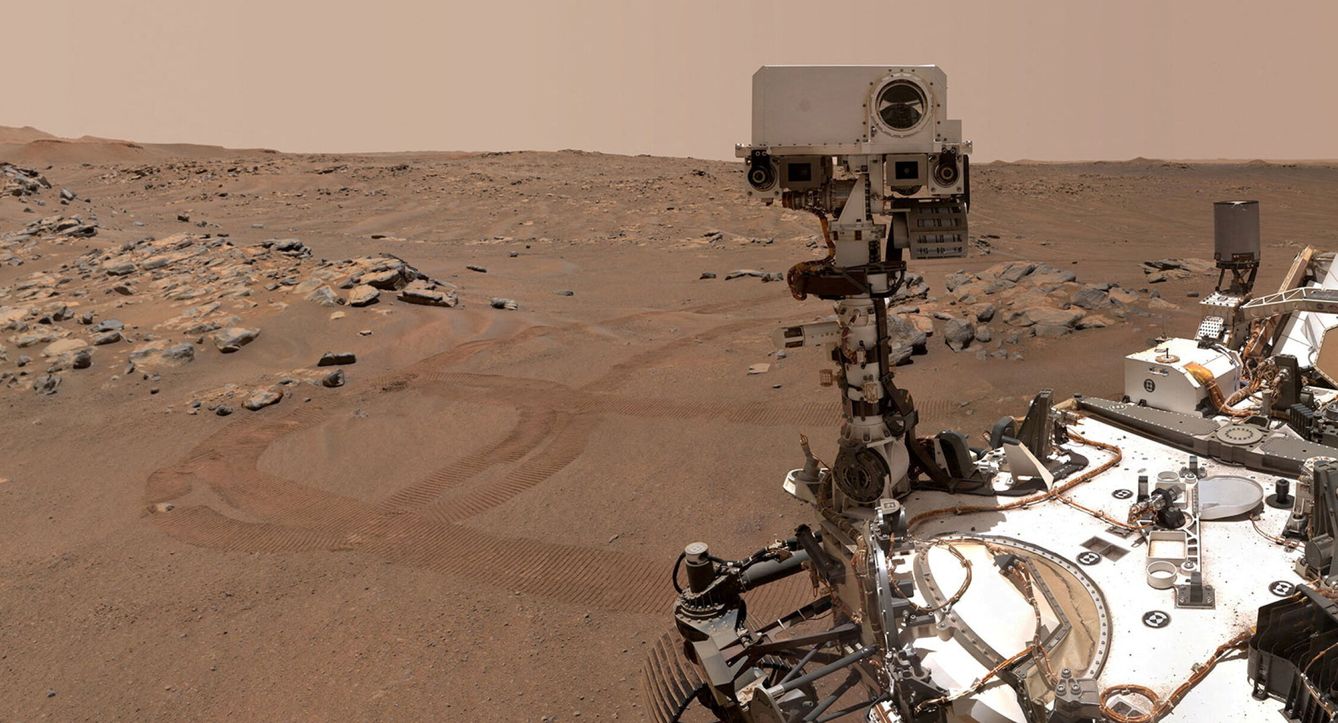 Imagen del rover Perseverance. Foto: NASA
