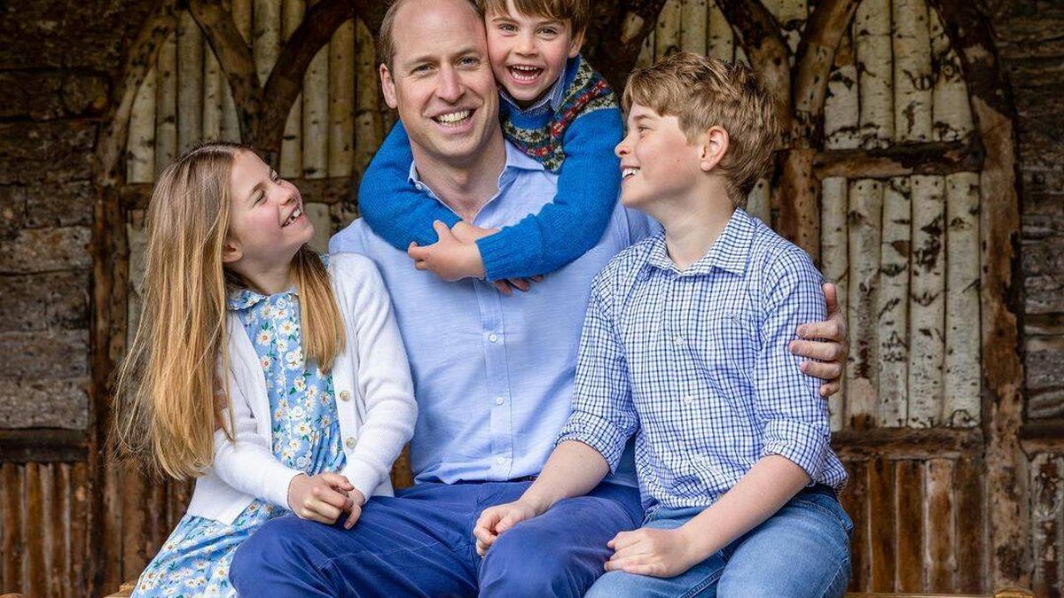 El emotivo guiño a Isabel II del príncipe Guillermo y sus hijos en el Día del Padre