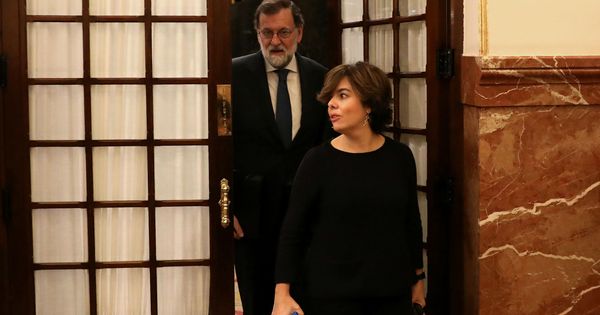 Foto: Mariano Rajoy y Soraya Sáenz de Santamaría. (Reuters)