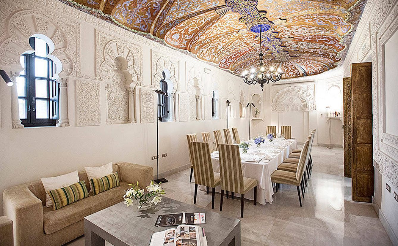 En el Palacio Bailío de Córdoba dormirás y comerás de lujo. (Cortesía)