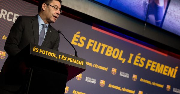 Foto: El presidente del FC Barcelona, Josep María Bartomeu. (EFE)