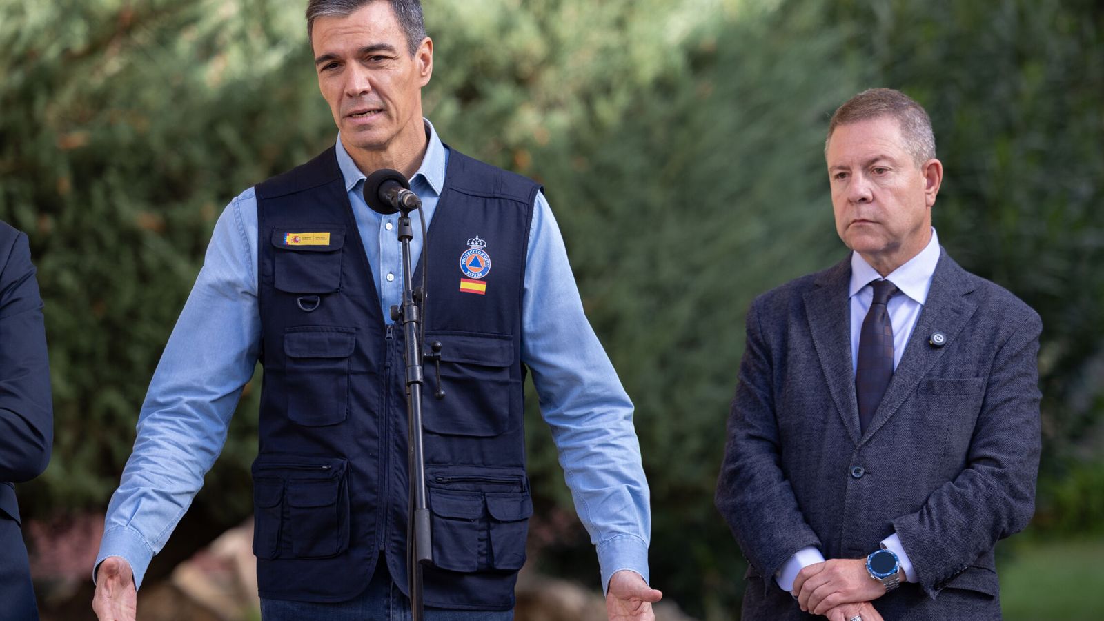 Sánchez promete soluciones tras el accidente: "La confianza en la alta velocidad está quebrada"