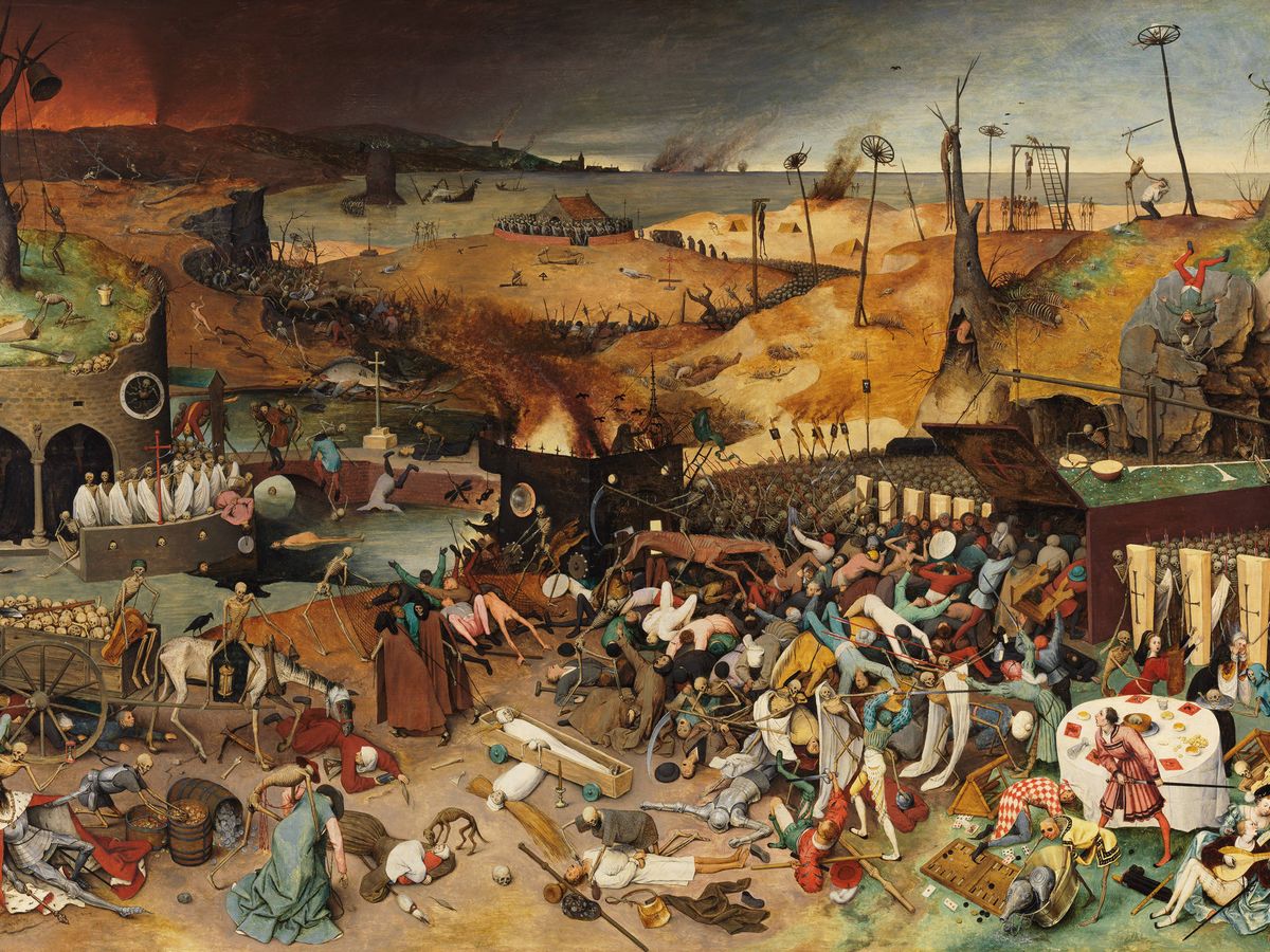 Foto: 'El Triunfo de la muerte' de Pieter Brueghel el Viejo.