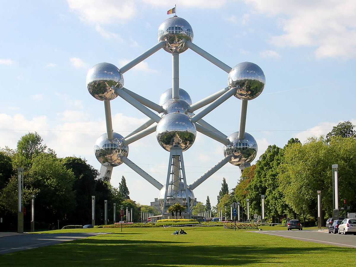 Foto: Imagen del Atomium, en Bruselas. (iStock)