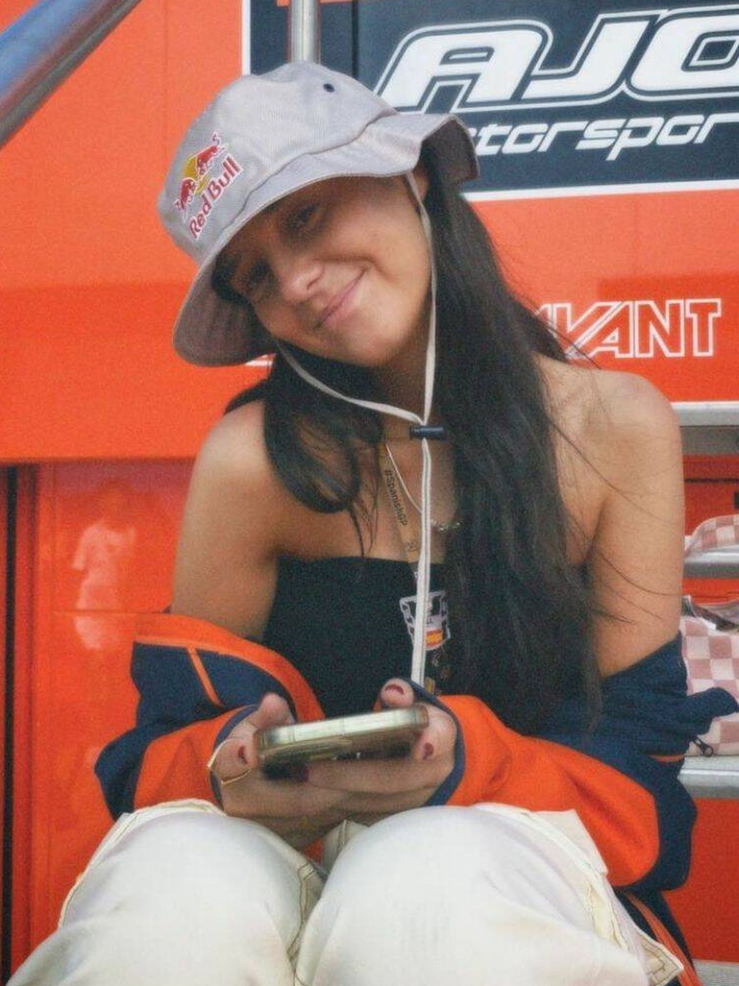 Victoria Federica en Jerez en el Premio de MotoGP. (Instagram @vicmabor)
