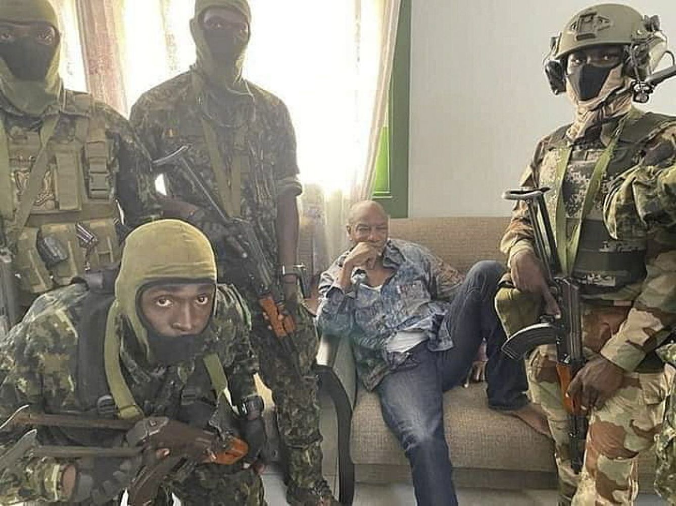 El guineano Alpha Condé, detenido por los golpistas (Ejército de Guinea)