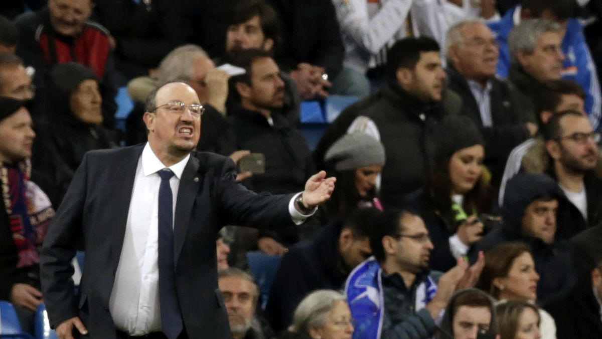 Benítez y un Madrid bajo sospecha quieren frenar en seco la gran bronca del Bernabéu