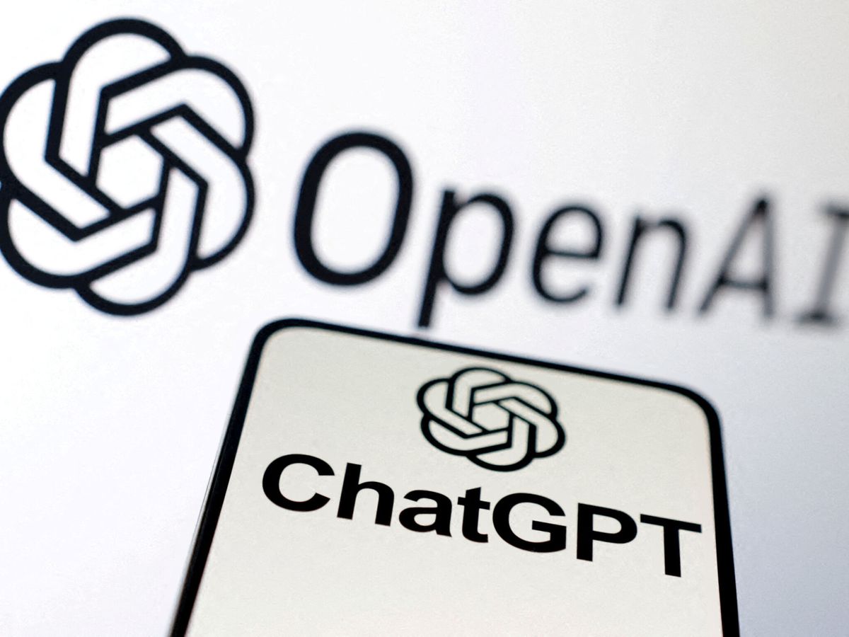Foto: Los logos de OpenAI y ChatGPT. (Reuters/Dado Ruvic)