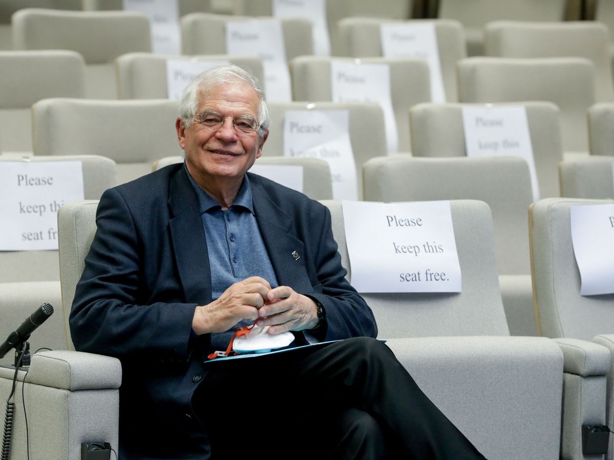 Foto: Josep Borrell, en el Parlamento Europeo, en Bruselas. (EFE) 