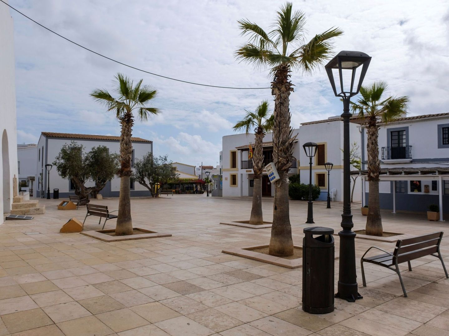 Vista del núcleo turístico de Sant Francesc, en Formentera. (EFE)