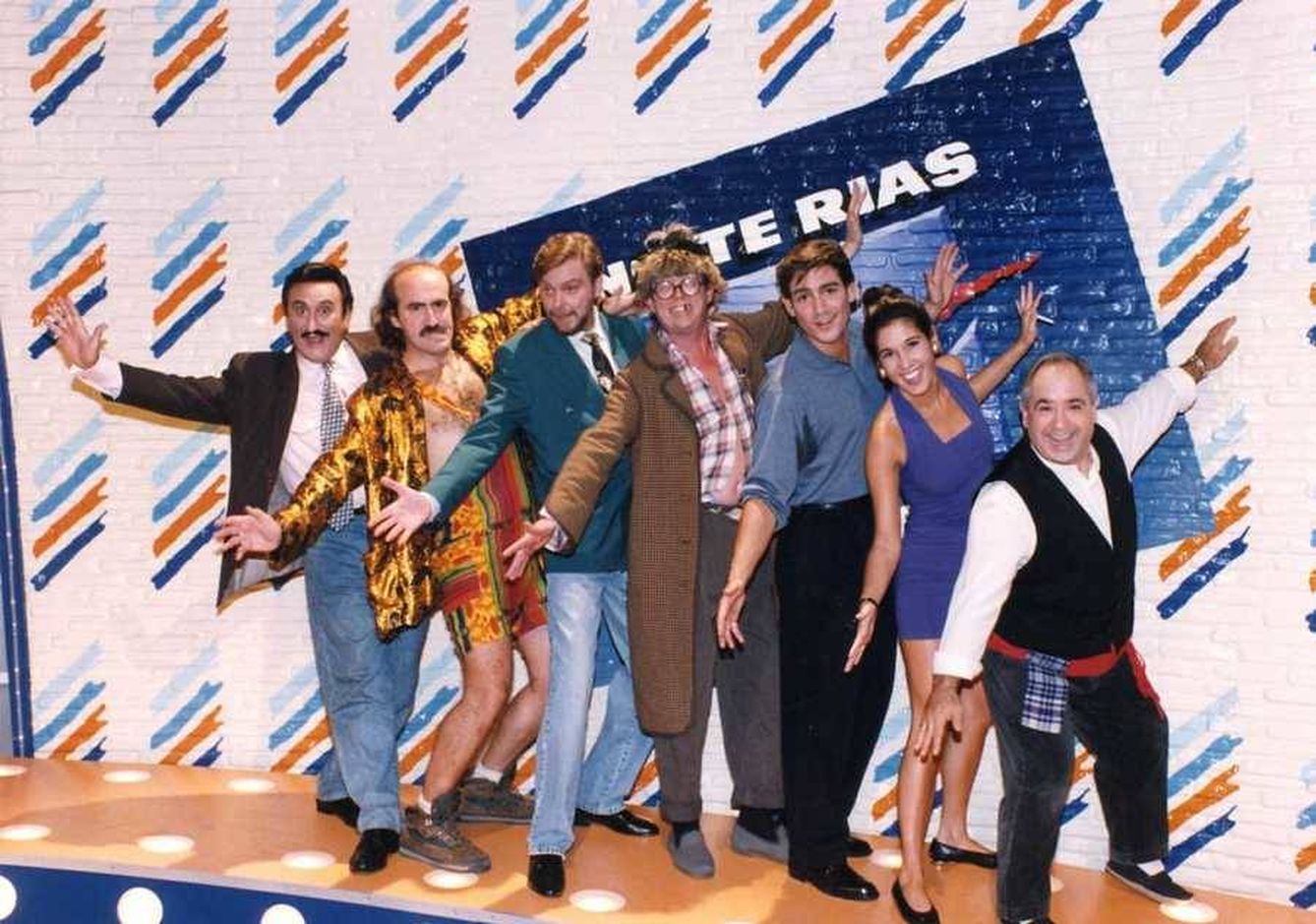 El programa 'No te rías que es peor' revolucionó la televisión en 1990. (RTVE)