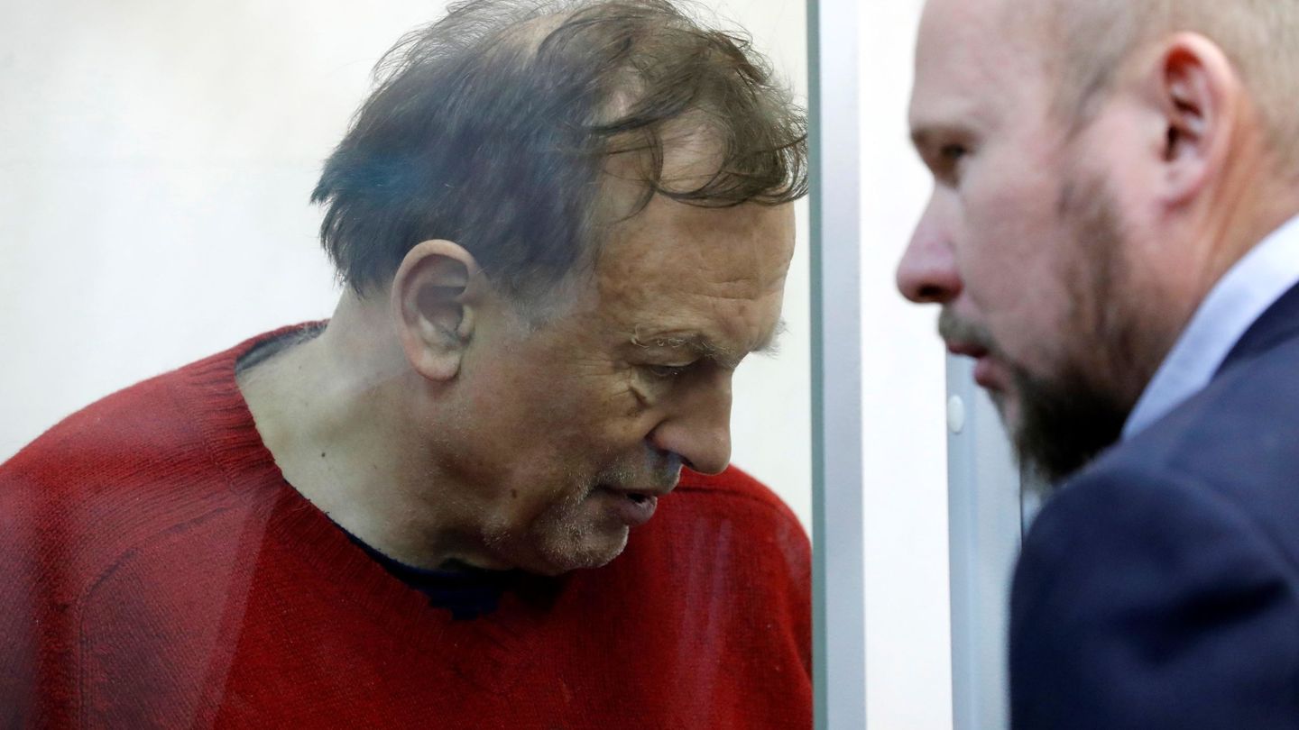 Sokolov, después de ser detenido. (Reuters)
