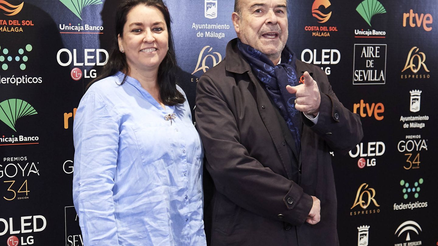  Ana Pérez-Lorente Ynzenga y Antonio Resines. (Getty)