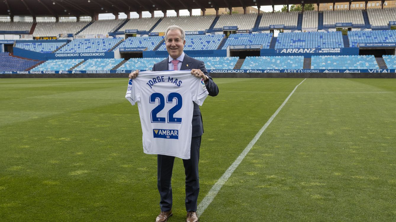Foto: Jorge Mas, nuevo dueño del Zaragoza y del Inter de Miami. (EFE/Javier Belver)