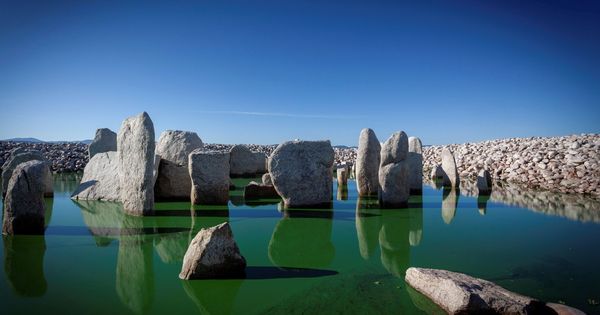 Foto: El conjunto megalítico de Guadalperal: entre el agua y la tierra. (EFE)
