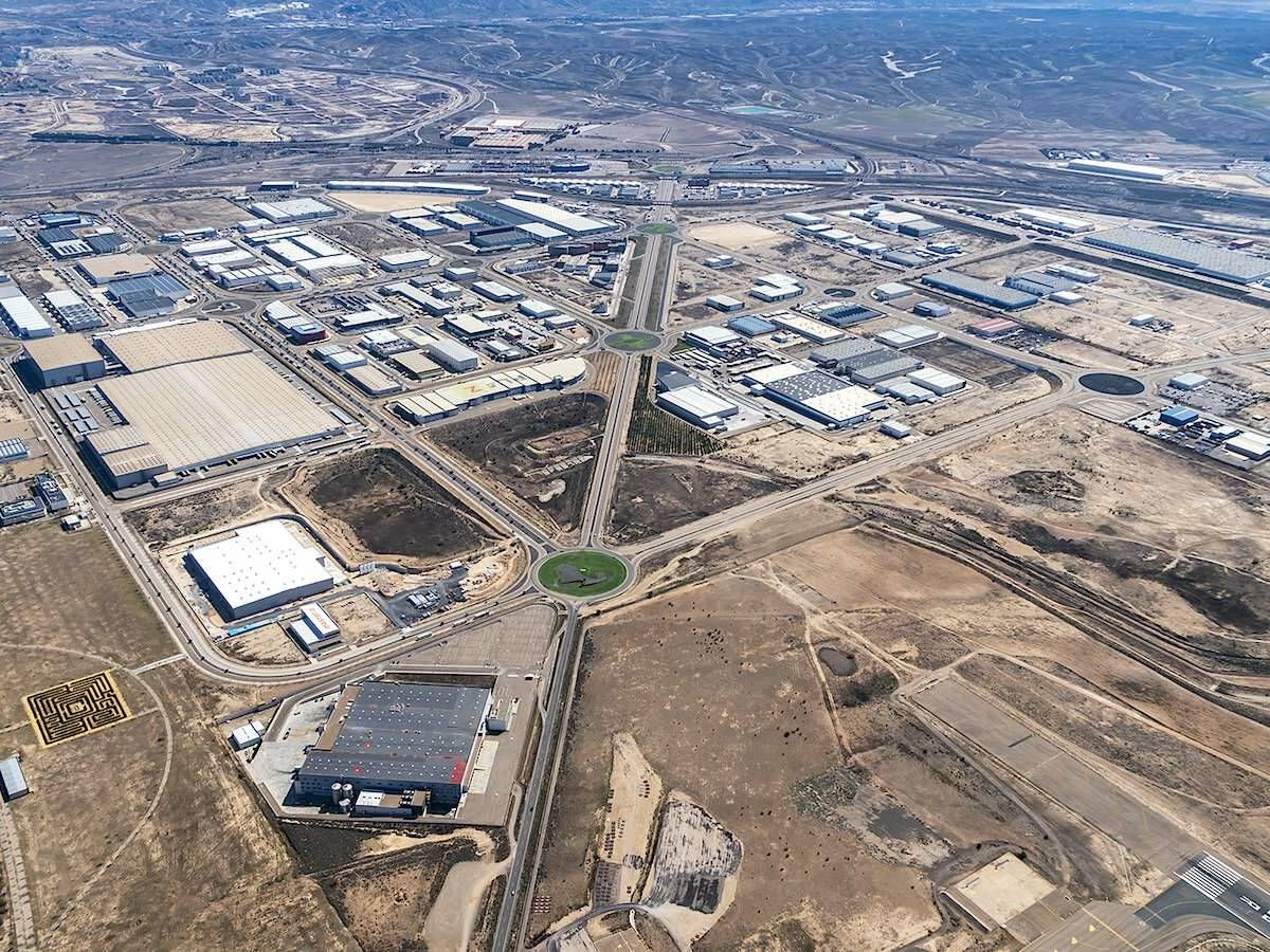 Foto: Una vista aérea del 'hub' logístico PLAZA.