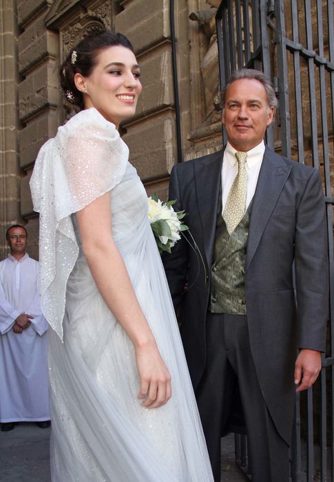 Foto: Bertín Osborne junto a su hija el día de su boda (I. C)