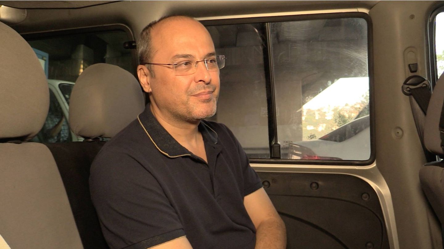 Bülent Sik, hermano del periodista acusado Ahmet Sik. (P. Cebrián)