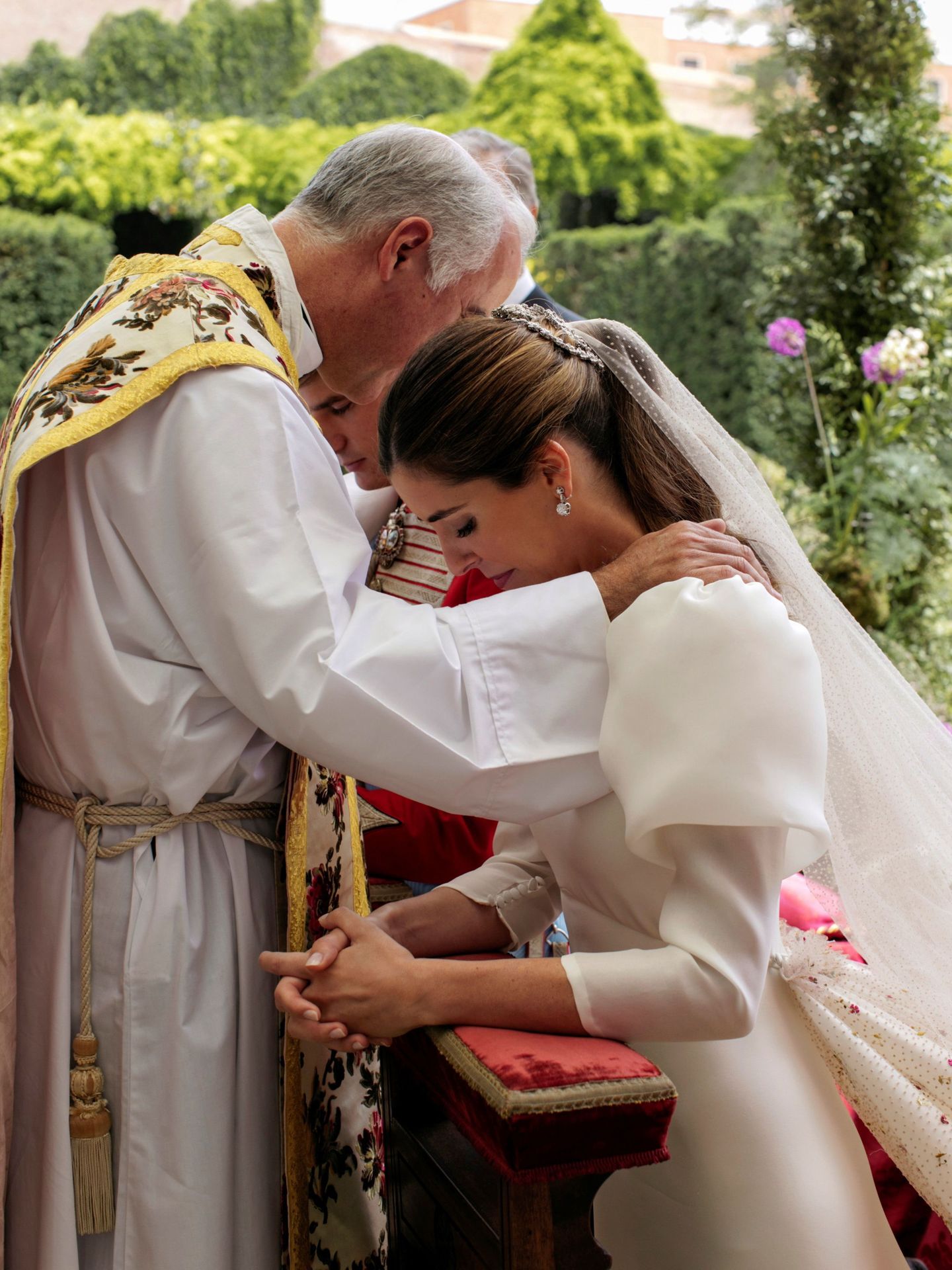 Un momento de la boda de los condes de Osorno. (Alejandra Ortiz Fotografía)