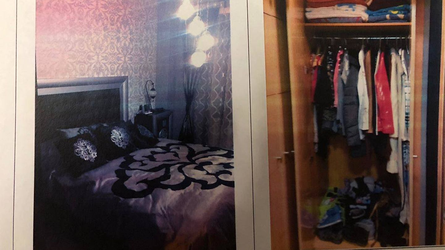 Marta entregó fotos del estado de sus habitaciones para demostrar que era su vivienda habitual, la única que tiene