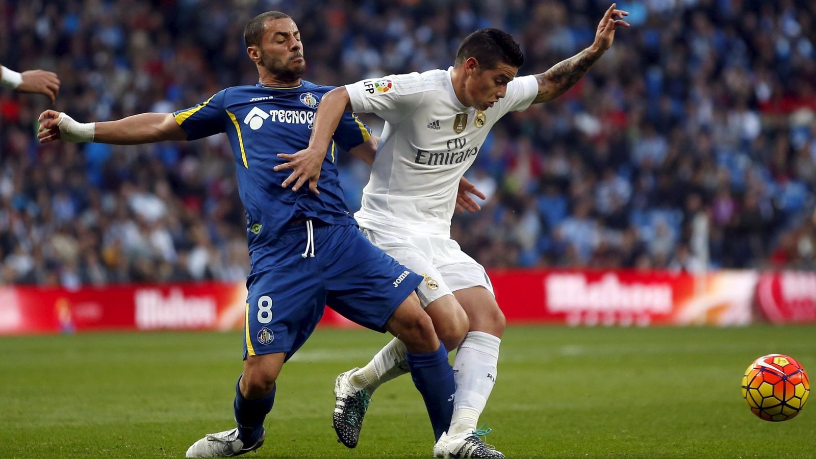 Foto: James Rodríguez llegó en verano de 2014 al Real Madrid (Reuters)
