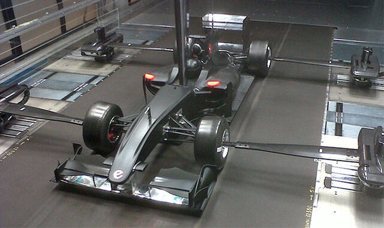 Espsilon Euskadi tenía ya en desarrollo su coche de Fórmula 1, pero la FIA no aceptó su candidatura (Epsilon Euskadi)