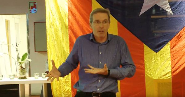 Foto: David Fernández Aguilera, vicepresidente del Cercle Català de Negocis. (YouTube)