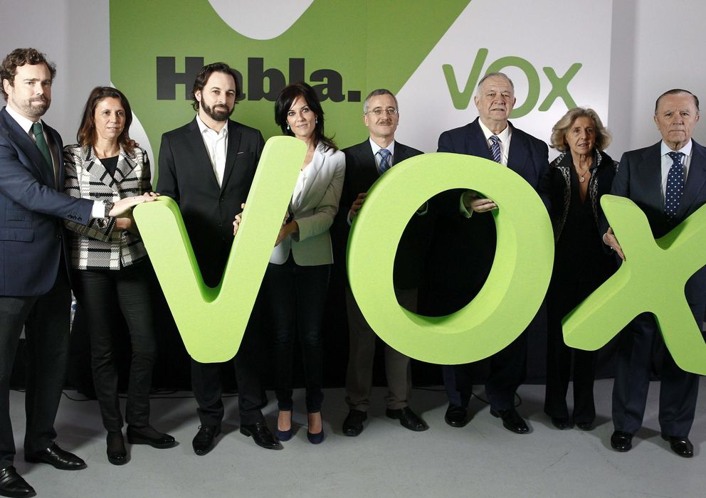 Foto: Presentación de Vox en Madrid, en enero de 2014. (Efe)