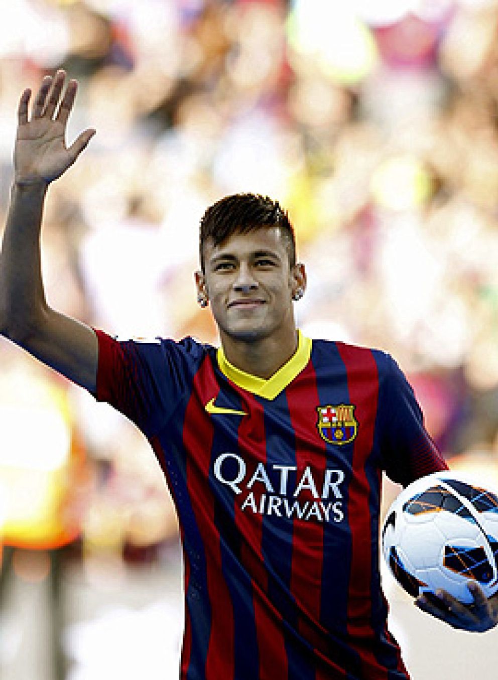 Foto: El Barcelona revela el coste de Neymar: 57 millones de euros