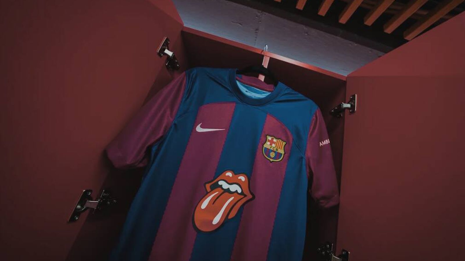El Barça pone a la venta la camiseta de los Rolling Stones que usará ante  el Real Madrid