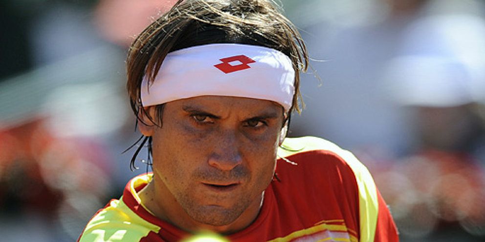 Foto: Ferrer se viste de Nadal y busca dar a España su novena final de Copa Davis