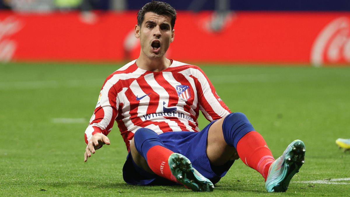 "¿He sido yo?": el Atlético, con un extraño gol de Morata incluido, toma aire a costa del colista