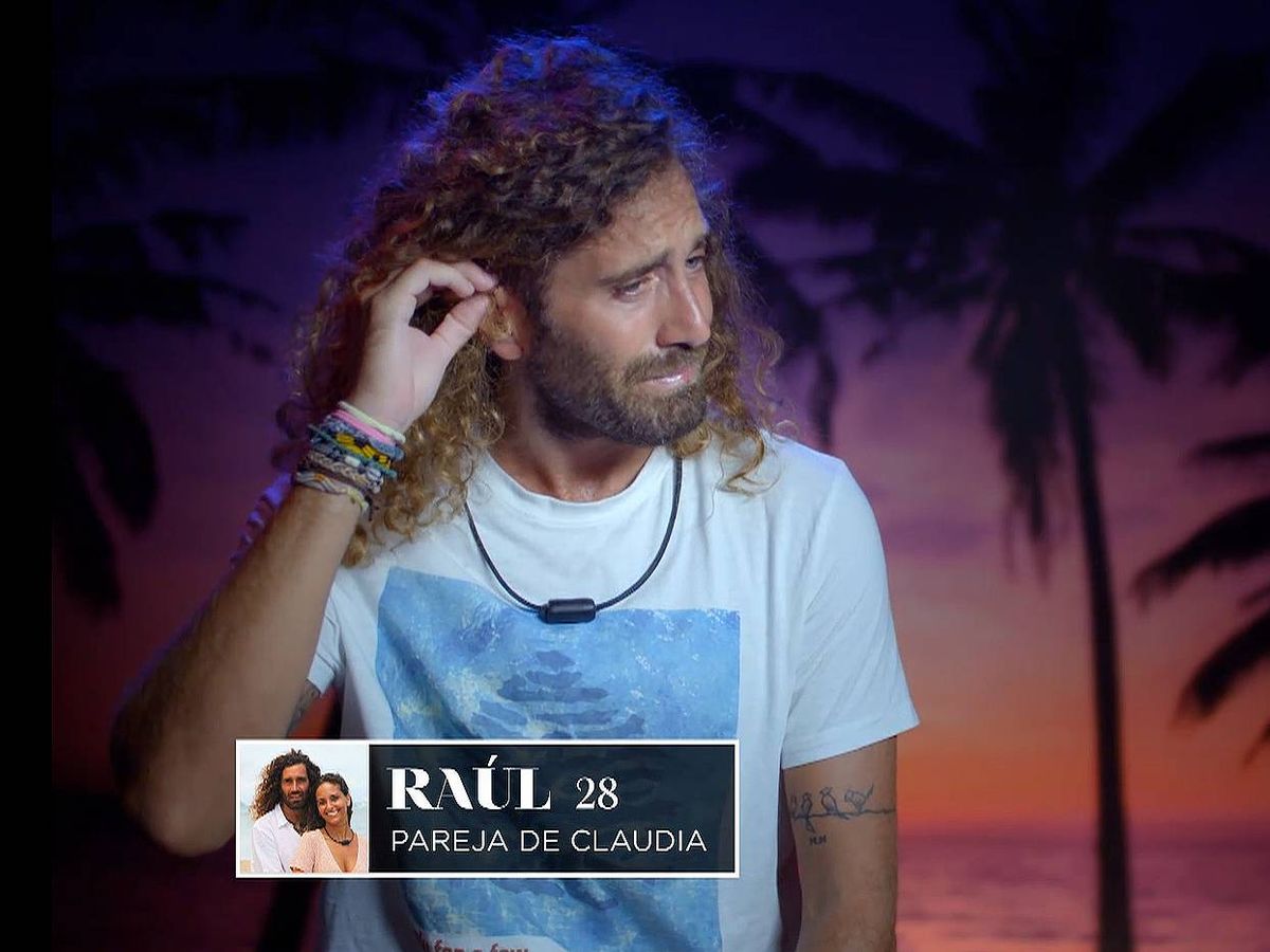 Foto: Raúl, en 'La isla de las tentaciones'. (Mediaset)