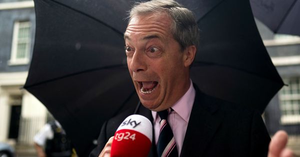 Foto:  El líder del Partido del Brexit, Nigel Farage. (EFE)