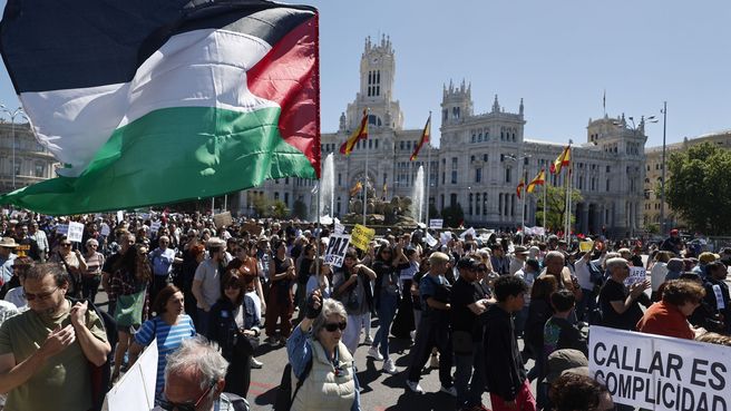 Foto de Manifestación de apoyo a Palestina en Madrid