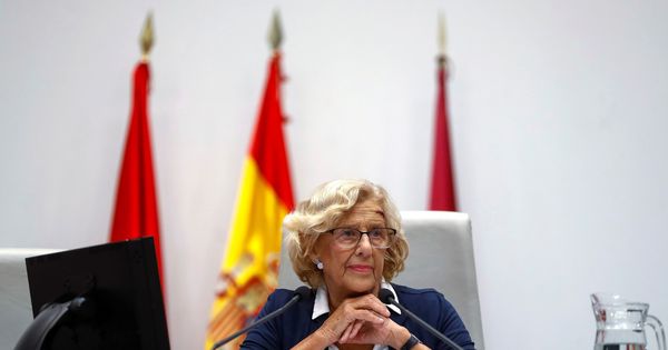 Foto: La alcaldesa de Madrid, Manuela Carmena, comparecerá este martes en una comisión extraordinaria para dar explicaciones sobre las contrataciones en Madrid Destino. (EFE)