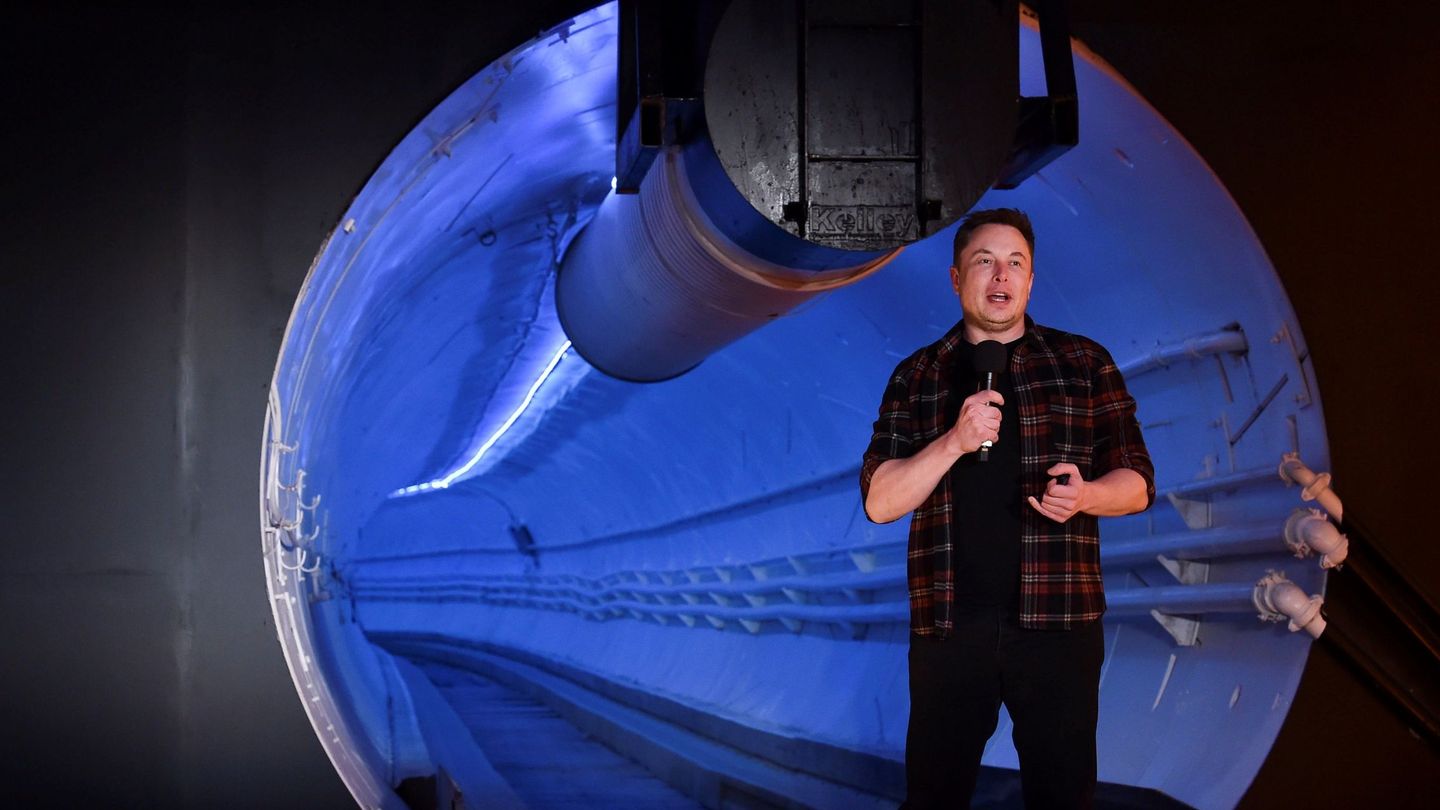 Elon Musk, fundador de Tesla, durante la presentación del proyecto de The Boring Company esta semana. (Reuters)